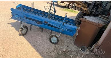 Ranghinatore a nastro pz gira fieno