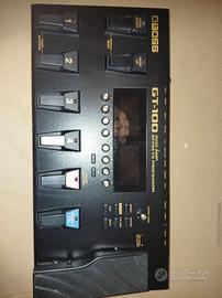 Boss GT-100 Multieffetto per chitarra – Ottime con