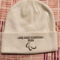 cappellino bianco Olimpiadi Milano Cortina 2026