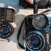 Zenith 122 e obiettivi vari