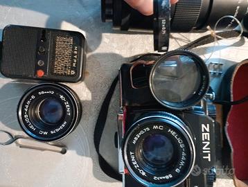 Zenith 122 e obiettivi vari