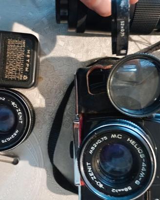 Zenith 122 e obiettivi vari