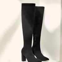 Stivali 41 NUOVI Neri Elasticizzati h.50