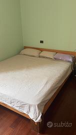 Letto legno massello di faggio 192 x 212 x 25