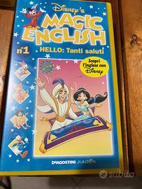 Vhs della disney aladino