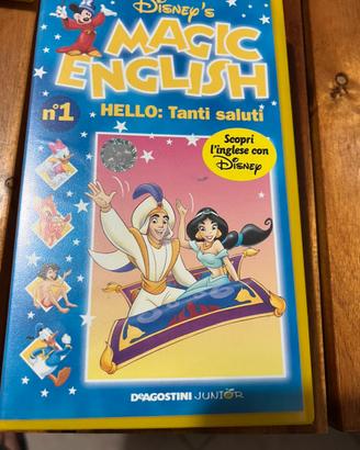 Vhs della disney aladino