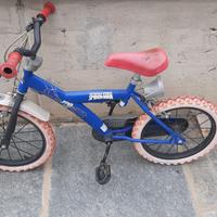 Bici bimbo spiderman 2-4 anni