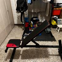Panca regolabile body building