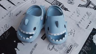 Ciabatte da spiaggia bambino squalo antiscivolo