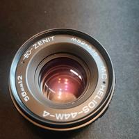 Zenit Helios 44M-4 58mm f2 attacco a vite M42