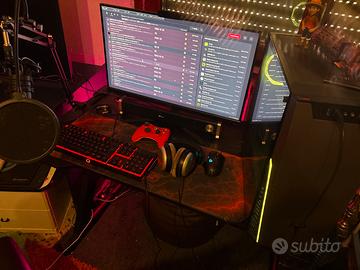 POSTAZIONE COMPLETA DA GAMING.