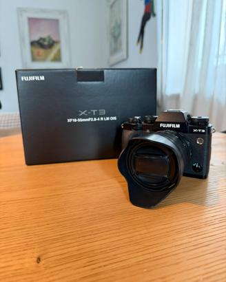 Fujifilm X-T3 + 18-55mm +  2 batterie