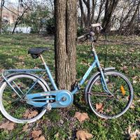 Bici d'epoca funzionante pieghevole