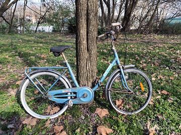 Bici d'epoca funzionante pieghevole