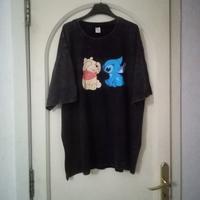 tshirt unisex taglia 2xl Winnie e stich cotone 