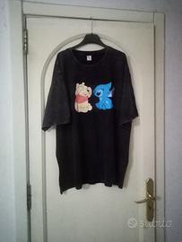 tshirt unisex taglia 2xl Winnie e stich cotone 
