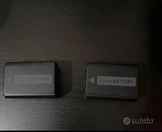 Coppia Batterie Neewer NP-FW50 (1100mAh)