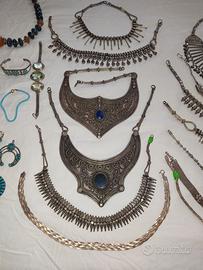 Collane e Medaglie in Argento Indiano, Turchese