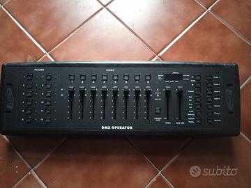 mixer luci consolle elaton dmx operator