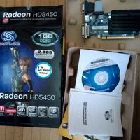 Scheda Video Sapphire Ati Radeon HD5450 1GB DDR3