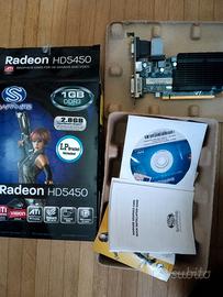 Scheda Video Sapphire Ati Radeon HD5450 1GB DDR3