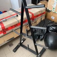 Porta pesi/porta dischi per palestra