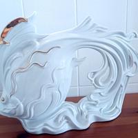 Pesce Decorativo in Porcellana pâte de Limoges