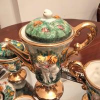 servizio da caffè anni '70 Capodimonte originale 