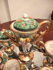 servizio da caffè anni '70 Capodimonte originale 