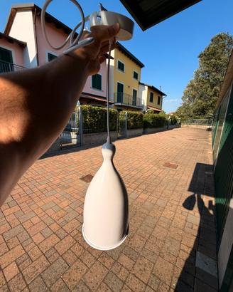 Lampada a Sospensione modermo Bianco (attacco E27)