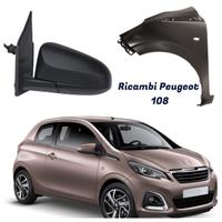 Peugeot 108 musata cofano parafango fanale freni