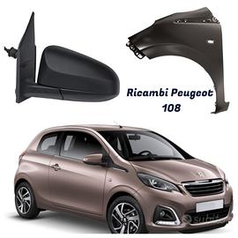 Peugeot 108 musata cofano parafango fanale freni