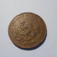 moneta mexico messico 20 centavos 1967