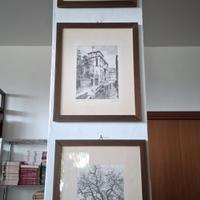 tris di quadri. misure in foto 