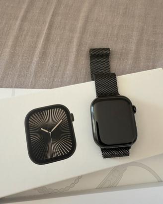 Apple Watch Series 10 42mm Titanio Maglia Milanese