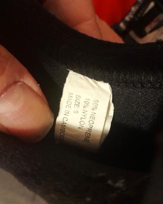 scarpe da canoa