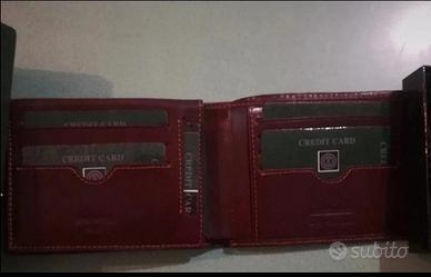 Portafogli Donatello vera pelle made in Italy 