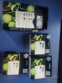 Cartucce Hp 950xl nero e 951xl magenta
