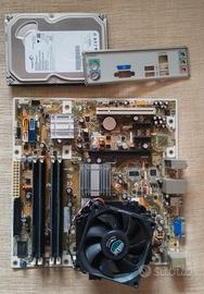 Scheda madre Asus IPIBL-LB + E7300 + HD250gb + 8GB