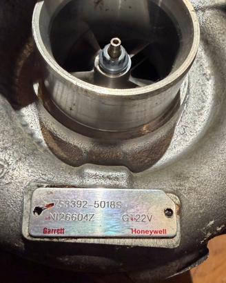 Turbo garrett bmw motore x5