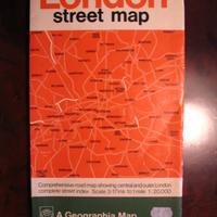 BIGLIETTI MEZZI LONDINESI E LONDON MAP 1976-77-88