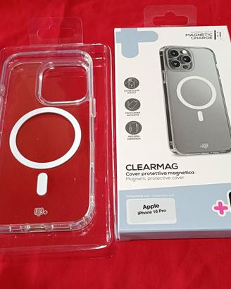 Custodia TPU Magsafe APPLE iPhone 16 pro clear