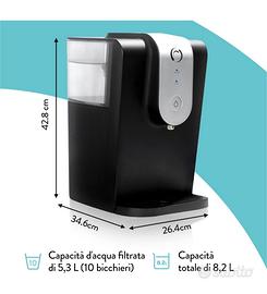 distributore d'acqua refrigerata con filtro 