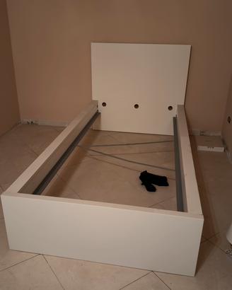 Struttura letto singolo ikea