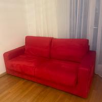 Divan-letto rosso Poltronesofà