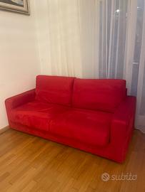 Divan-letto rosso Poltronesofà