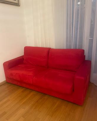 Divan-letto rosso Poltronesofà