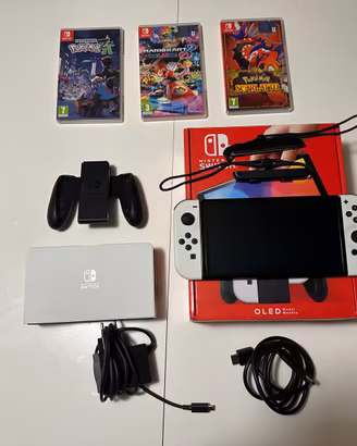 Nintendo switch OLED + 3 giochi