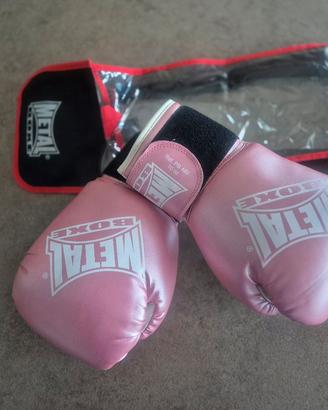 guantoni METAL BOXE ROSA