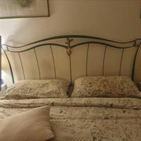 struttura letto di ferro battuto 